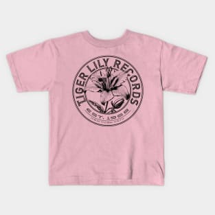 Tiger Lily Records Kids T-Shirt